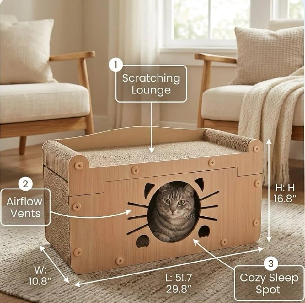 Cat Scratching Lounge and Sleep House - photo 3