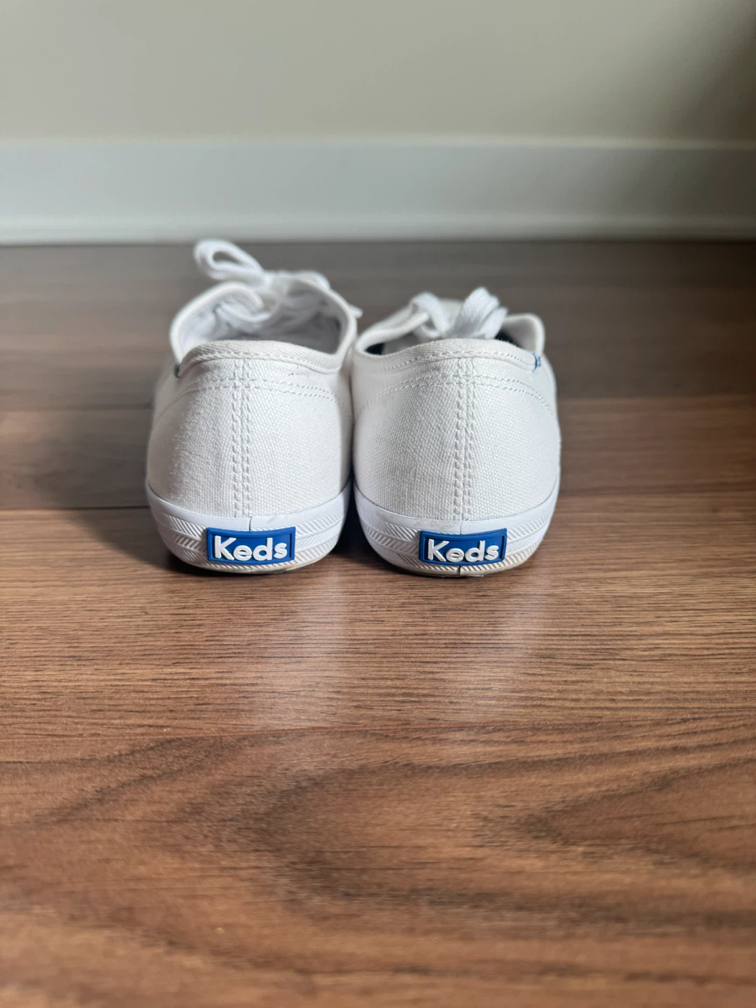 Classic White Keds Lace-Up Runners - photo 2