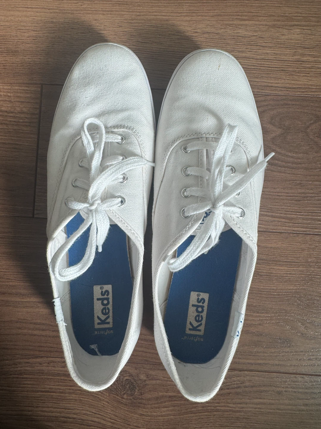 Classic White Keds Lace-Up Runners - photo 3