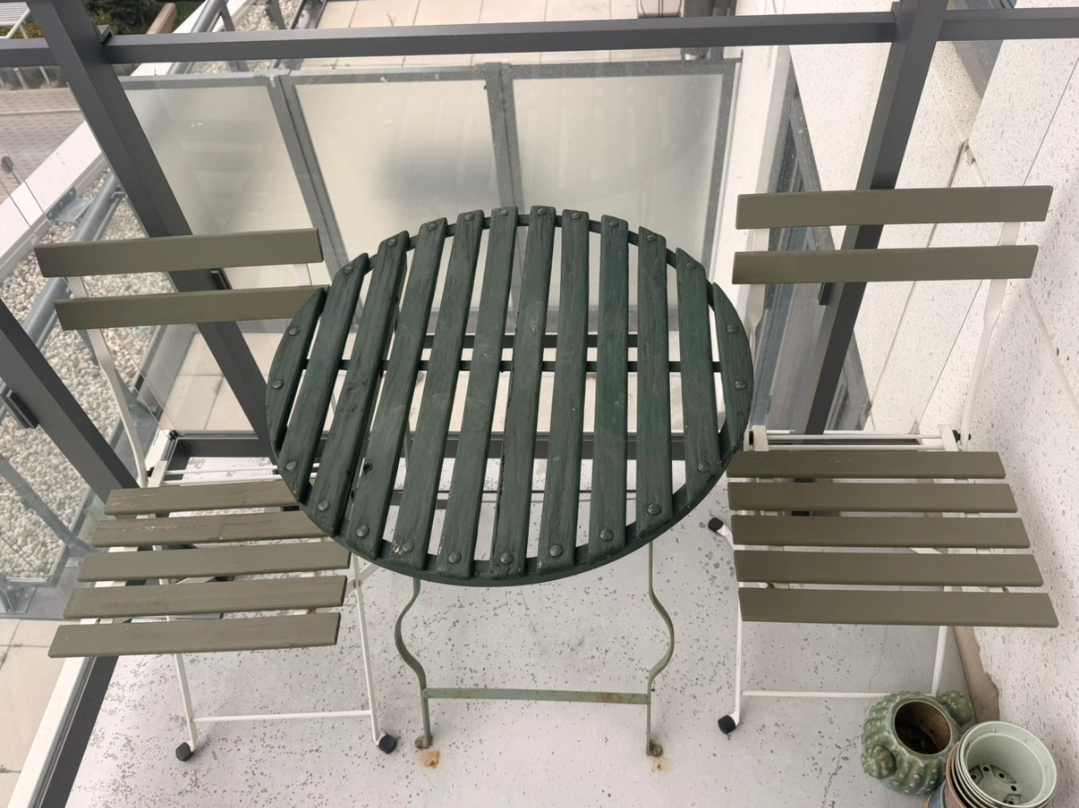 Bistro Table and Two Chairs Set - photo 2