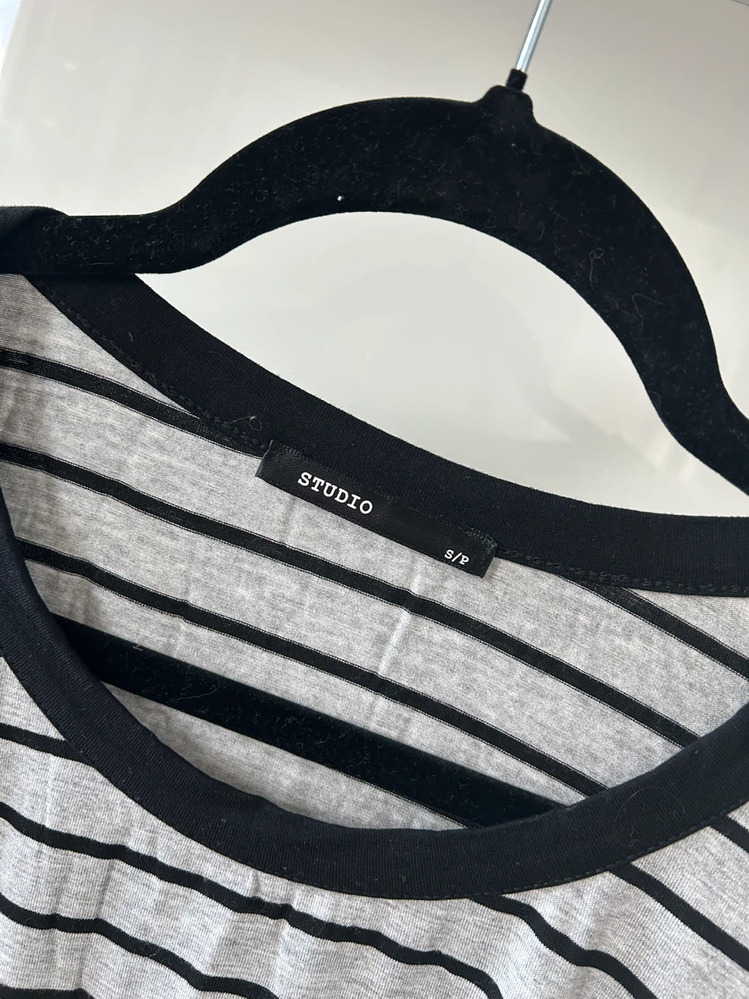 Studio Striped Long Sleeve Top - photo 2