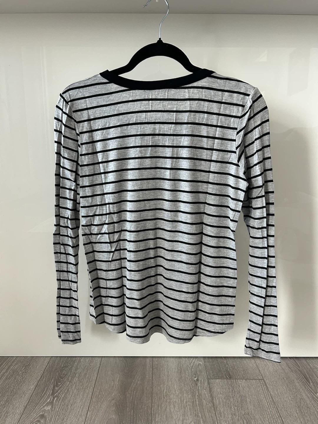 Studio Striped Long Sleeve Top - photo 3