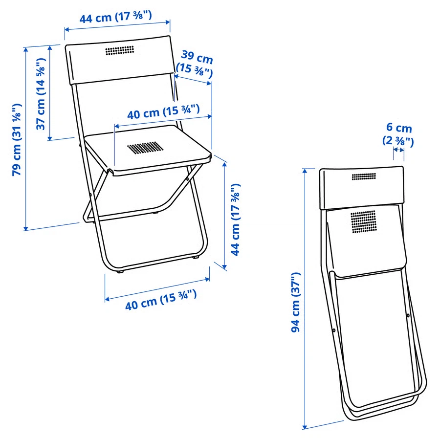 IKEA Folding Chair - photo 4