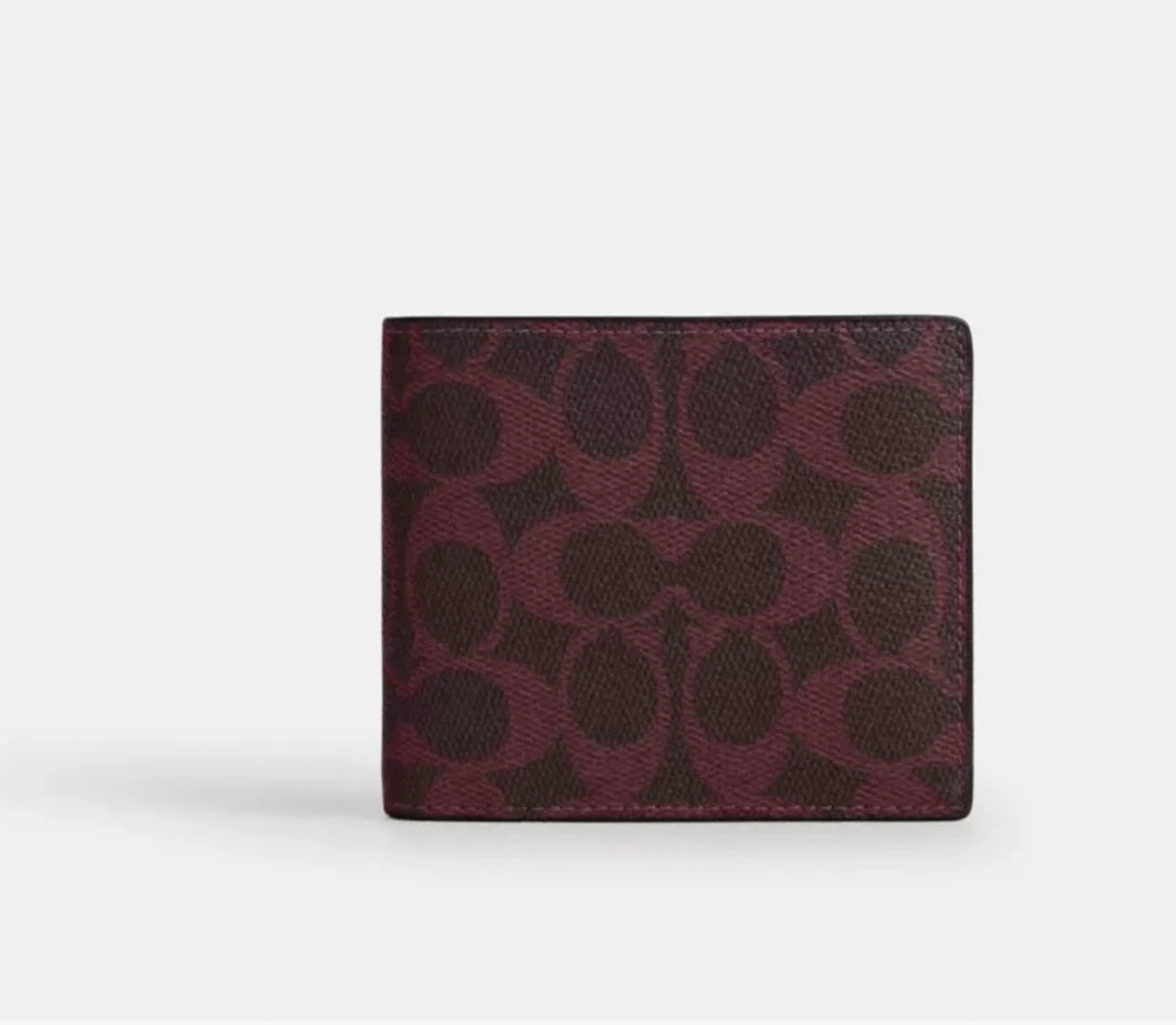 Coach 3-in-1 Signature Wallet in Black Currant - photo 2