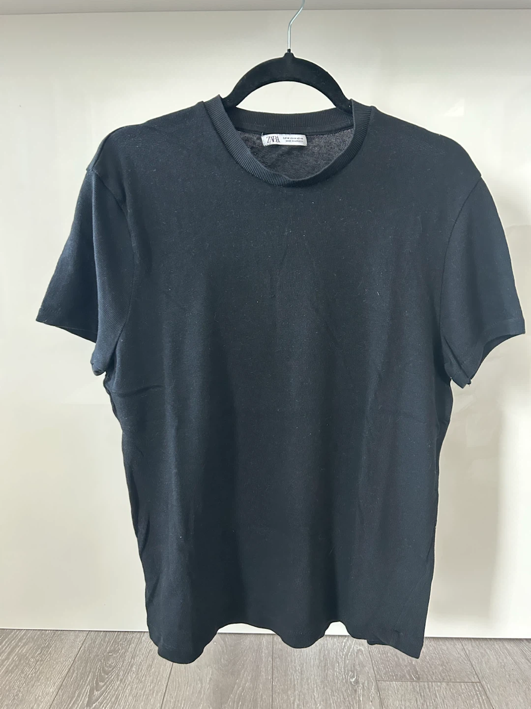 Zara black short sleeve t-shirt