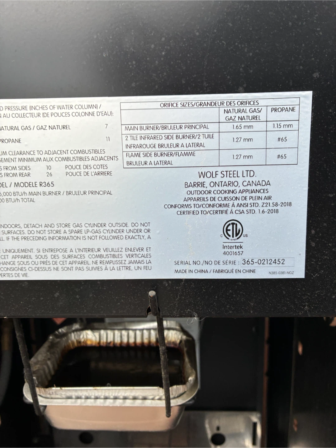 Napoleon Two Burner Natural Gas BBQ - photo 2