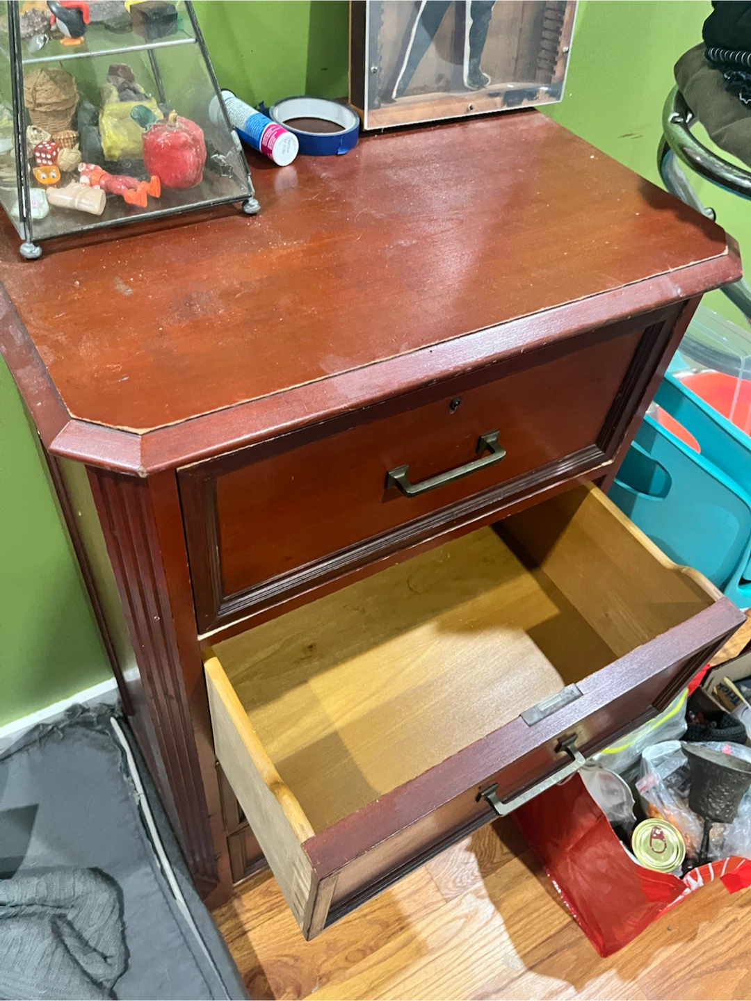 wooden dresser with 4 Drawers - photo 5