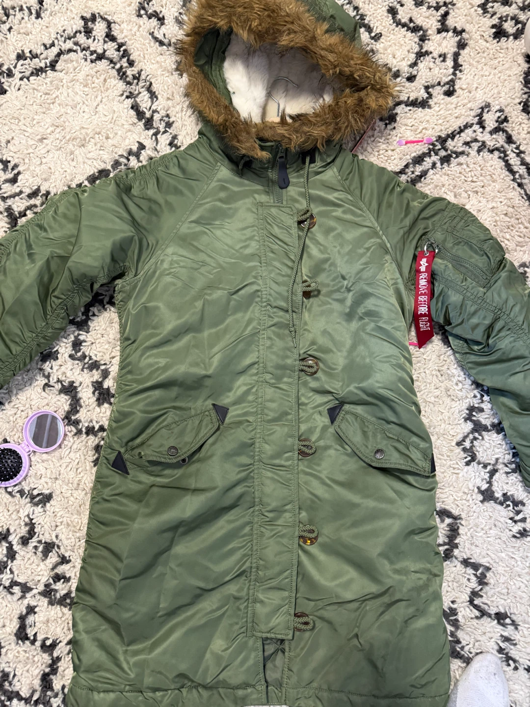 Alpha Industries women parka size S