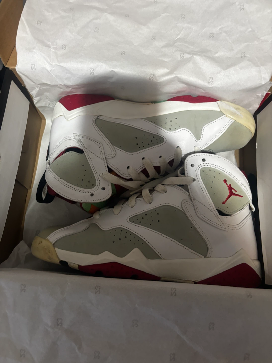 Air Jordan 7 Retro BG Hare 2.0 Size 6Y