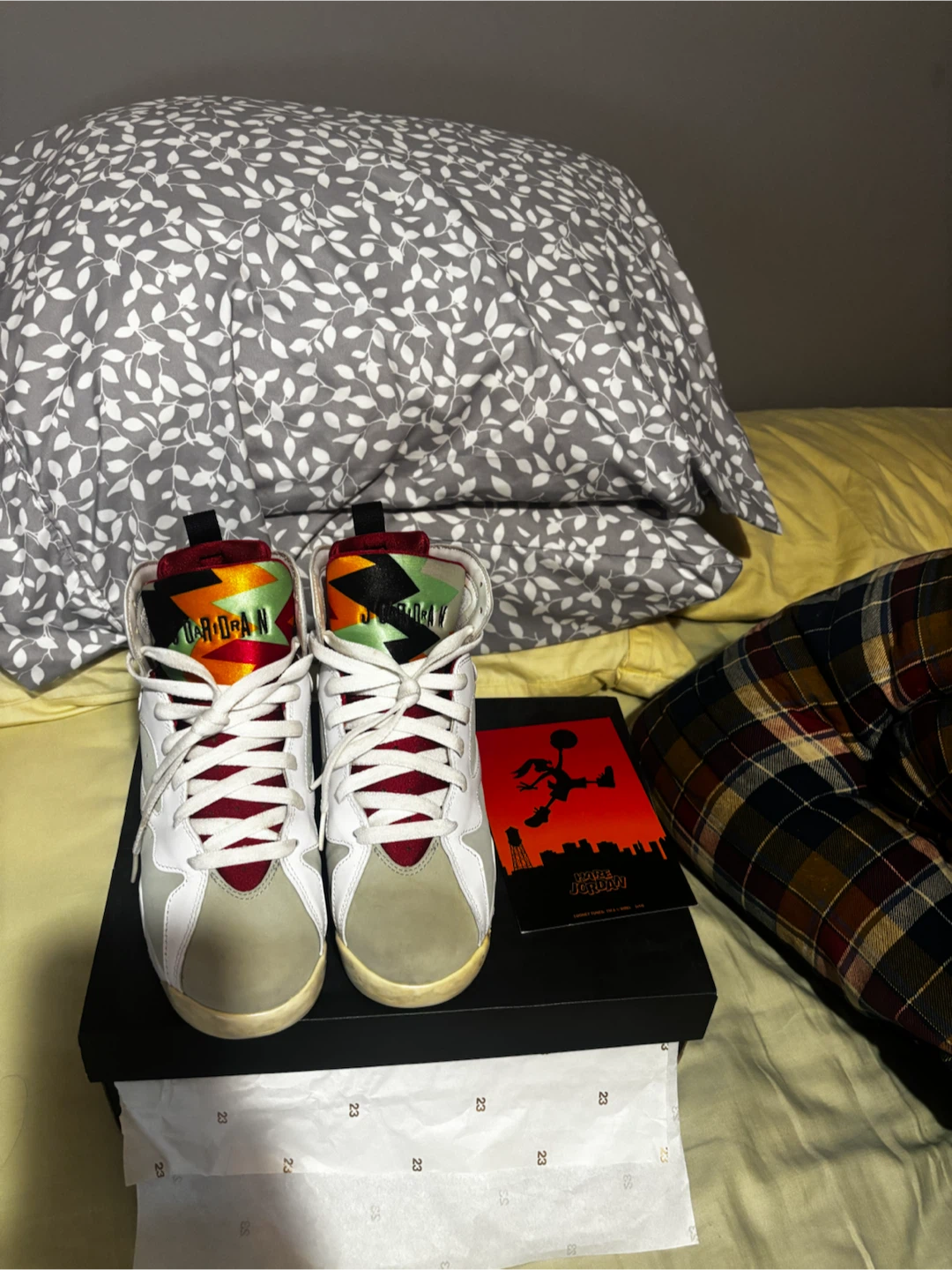 Air Jordan 7 Retro BG Hare 2.0 Size 6Y - photo 2
