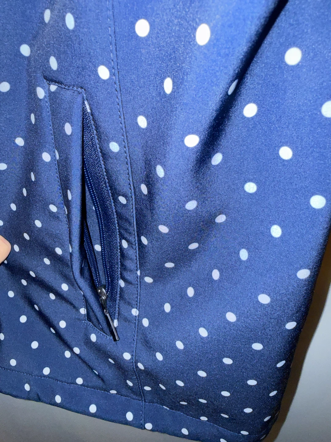 Charlie Paige Polka Dot Fleece-Lined Jacket - photo 3