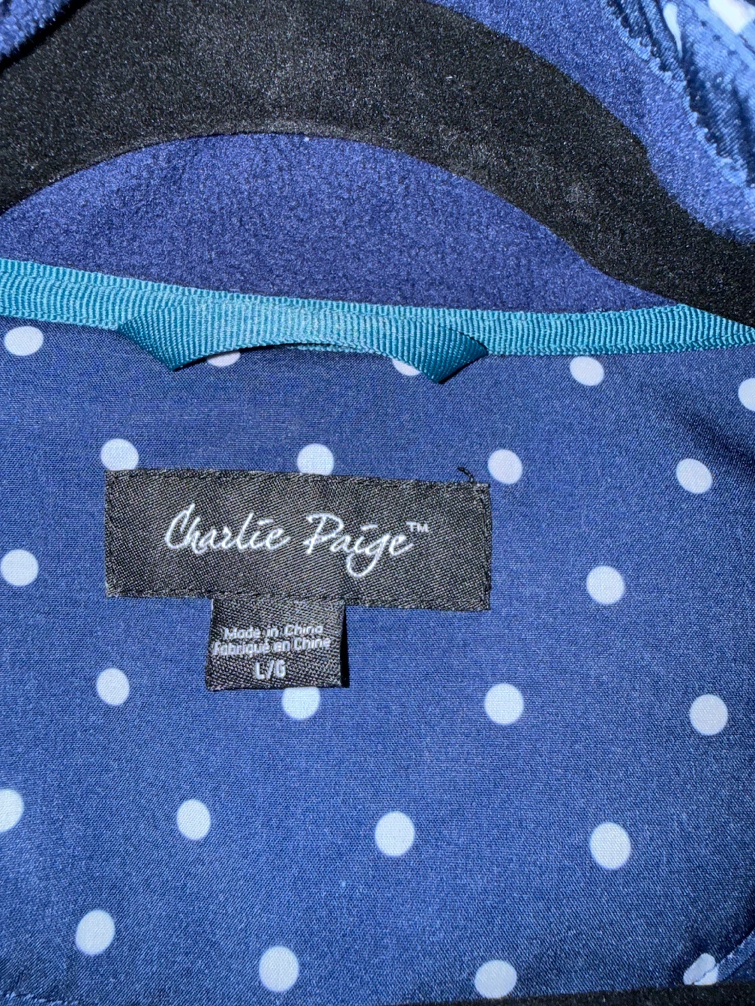 Charlie Paige Polka Dot Fleece-Lined Jacket - photo 4