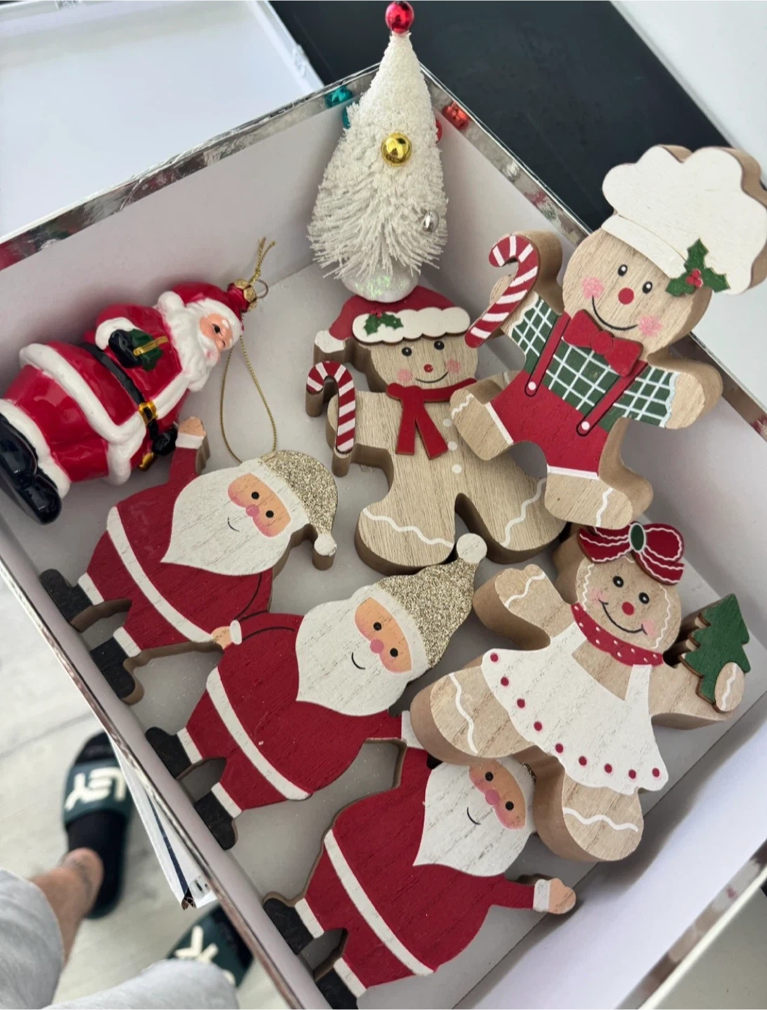 Set of Christmas Ornaments