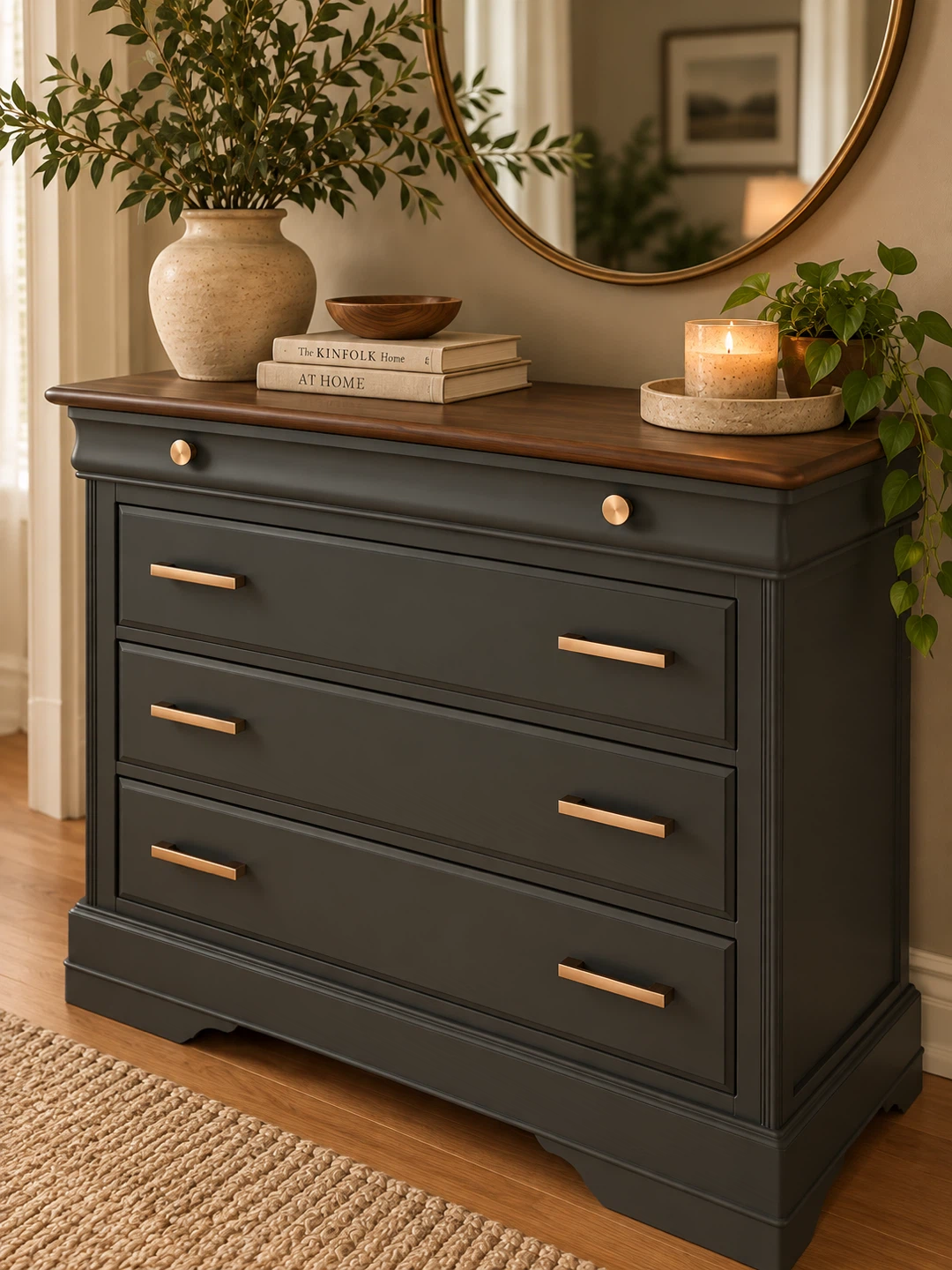Beautifully Refinished Maple Dresser | Modern Organic Design - photo 2