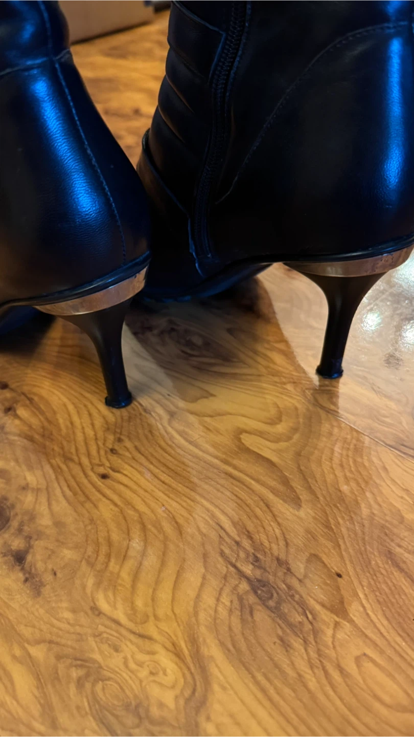 Lolanic black leather boots - photo 3