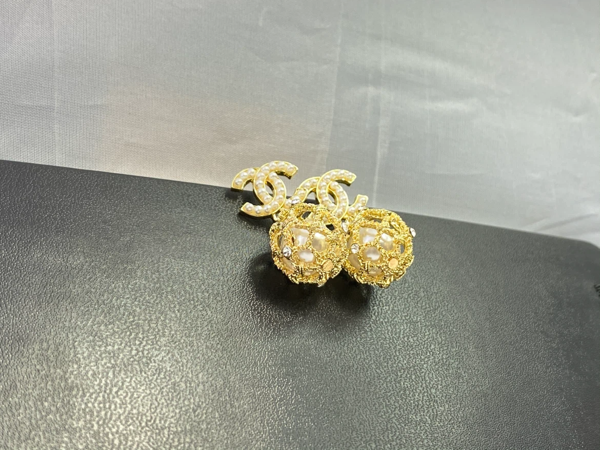 Pearl drop earrings - photo 2