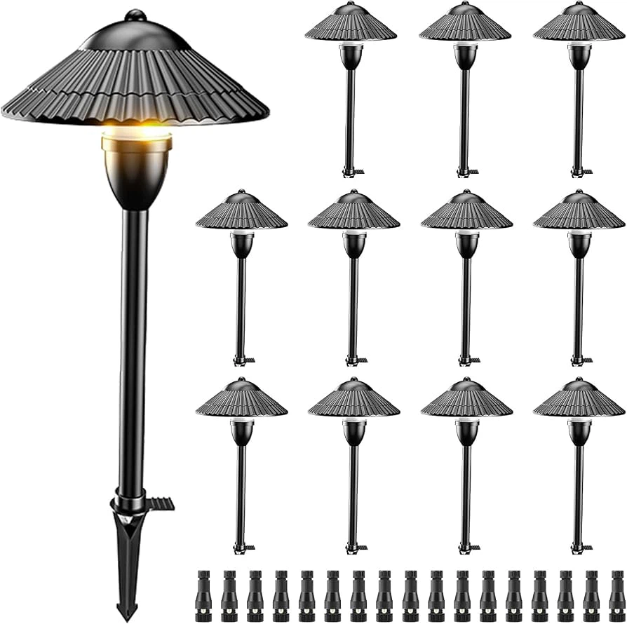 ZUCKEO Low Voltage Landscape Pathway Lights - BNIB