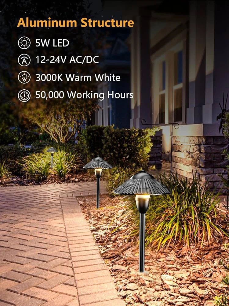 ZUCKEO Low Voltage Landscape Pathway Lights - BNIB - photo 4