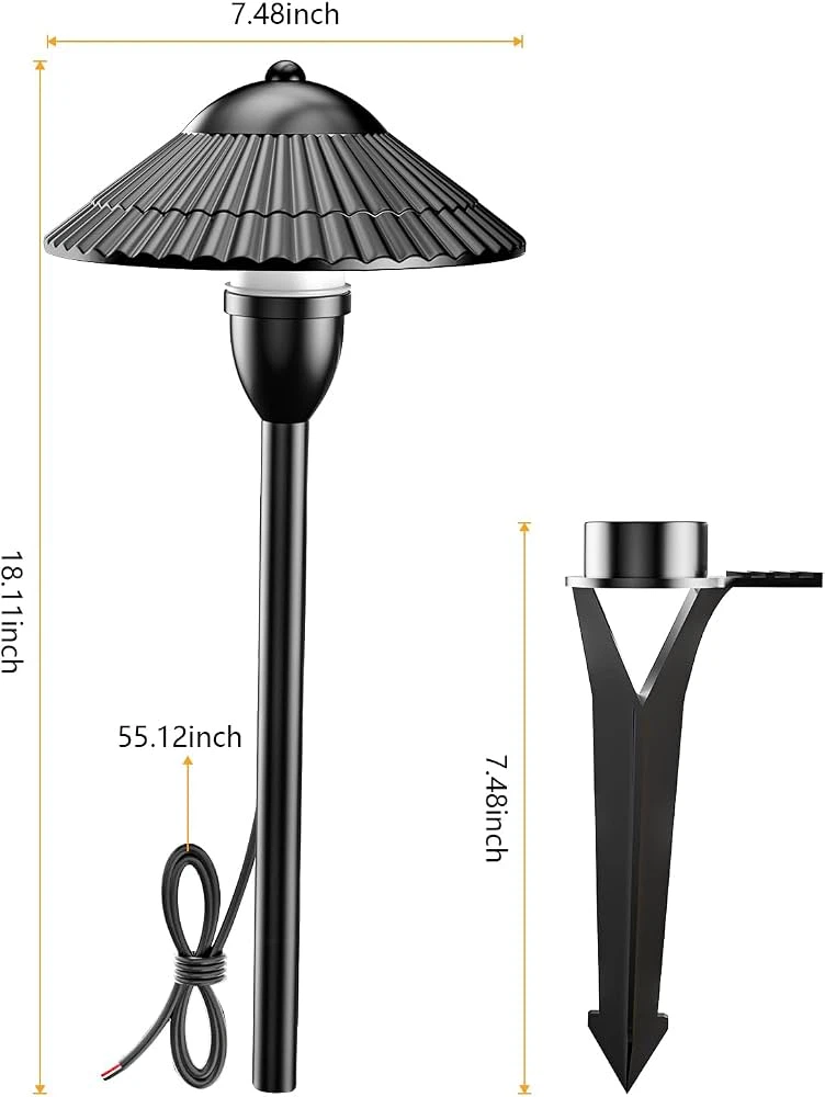 ZUCKEO Low Voltage Landscape Pathway Lights - BNIB - photo 5