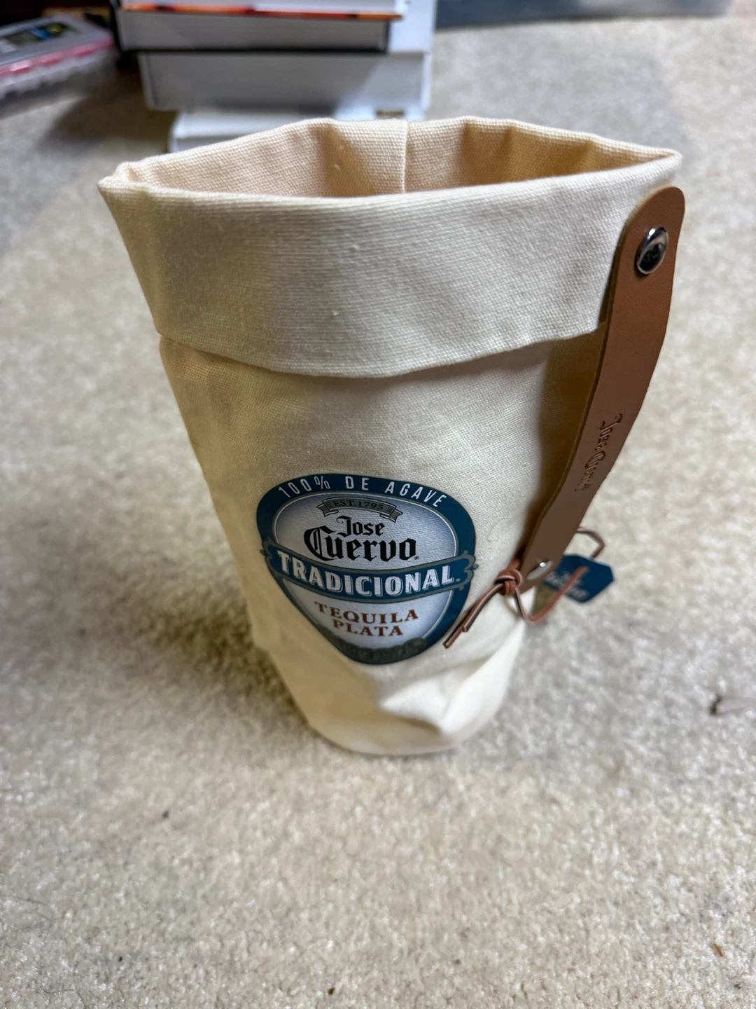 Jose Cuervo Tradicional Canvas Bottle Bag - photo 3