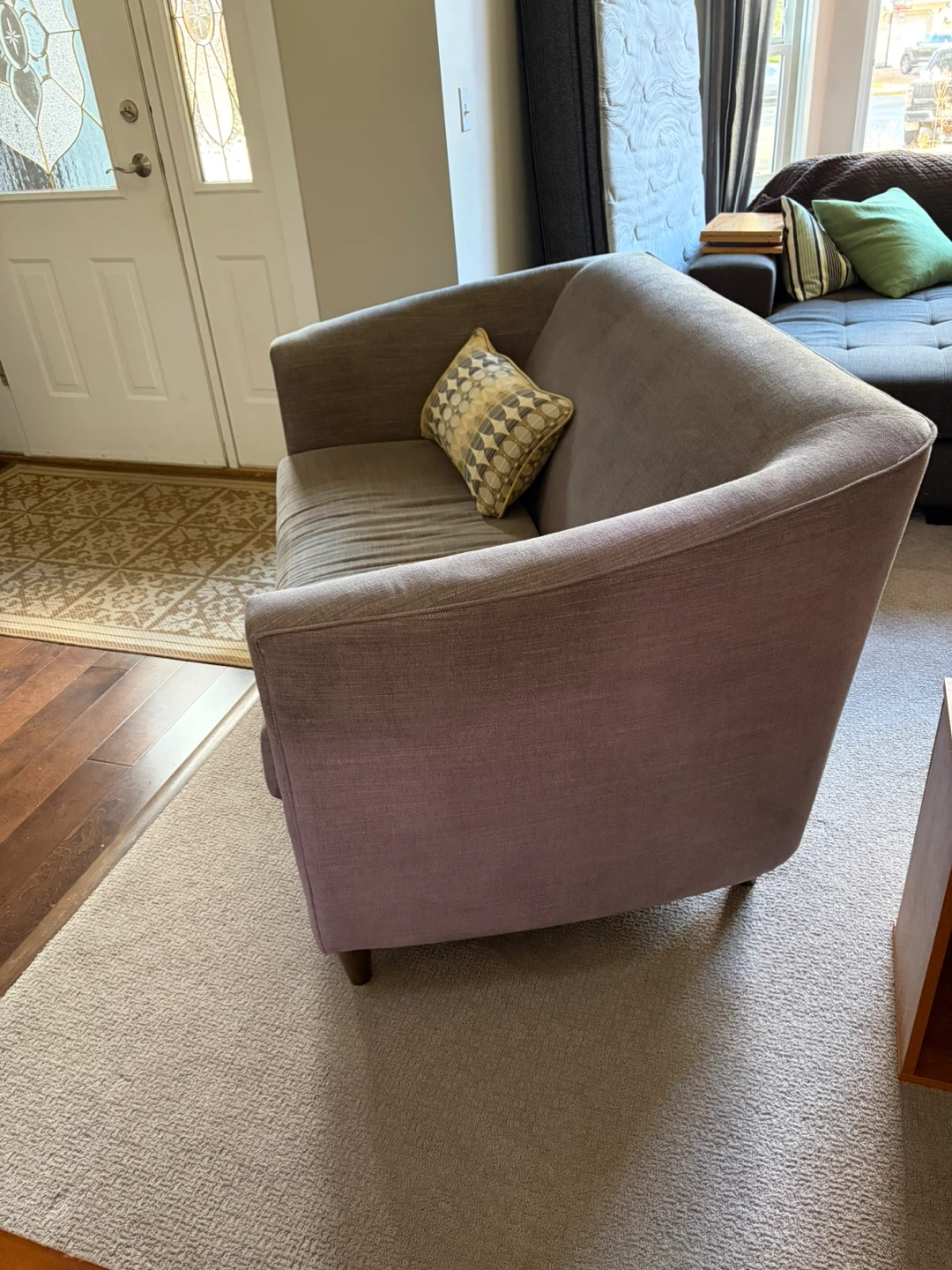 Grey Loveseat - photo 3