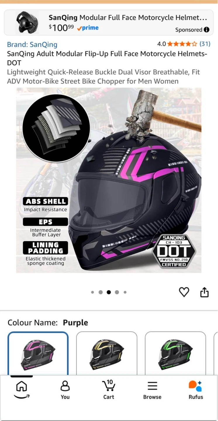 New Brand Helmet for e-bikes-motorcycle’s - photo 5