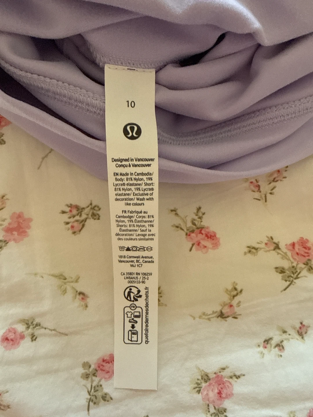 Lululemon Athletic Skirt - Lilac - Size 10 - photo 4