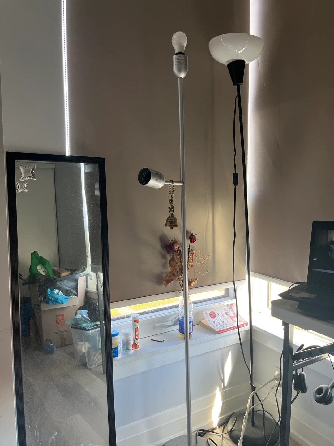 2 Adjustable Floor Lamp