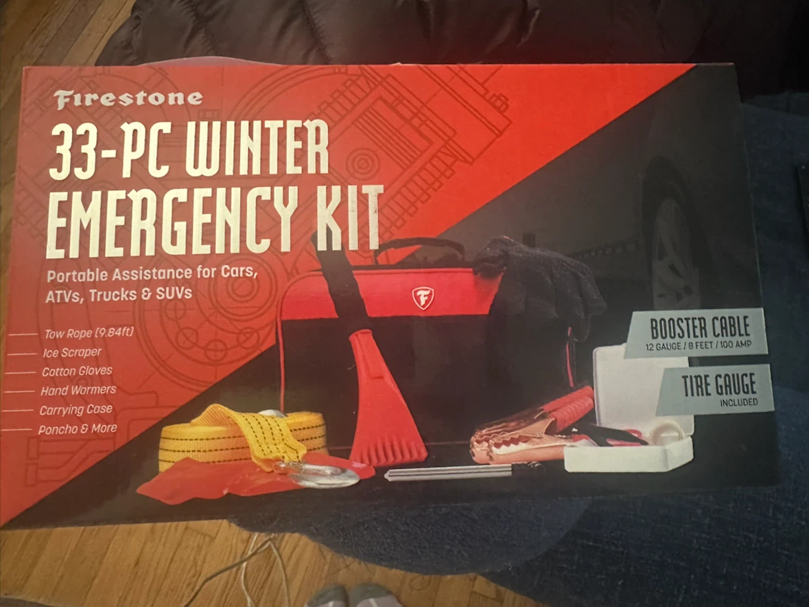 Firestone 33-Piece Winter Emergency Kit