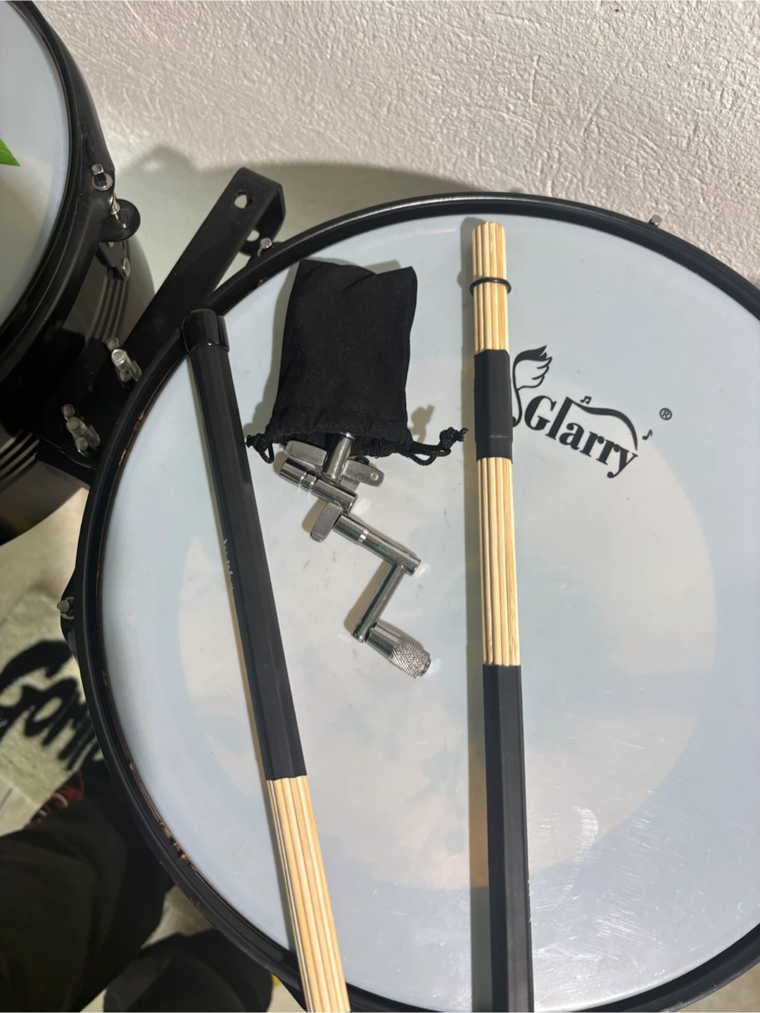 Glarry Timbales Set with Stand and Sticks - photo 3