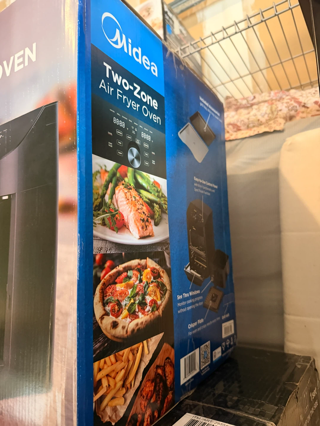 100$Midea Two-Zone Air Fryer Oven 11 QT - photo 2