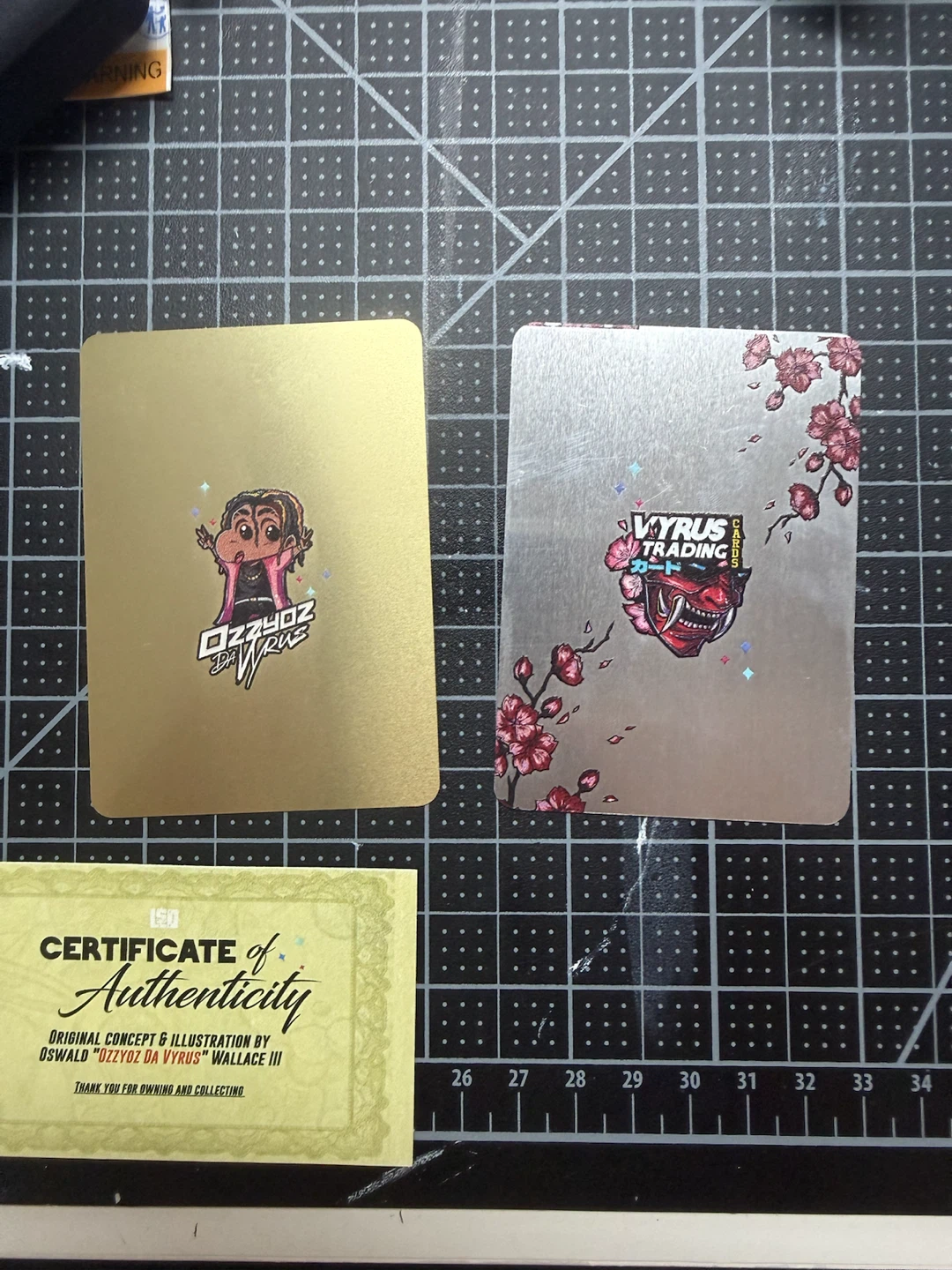 Metal Trading Card Set - photo 2