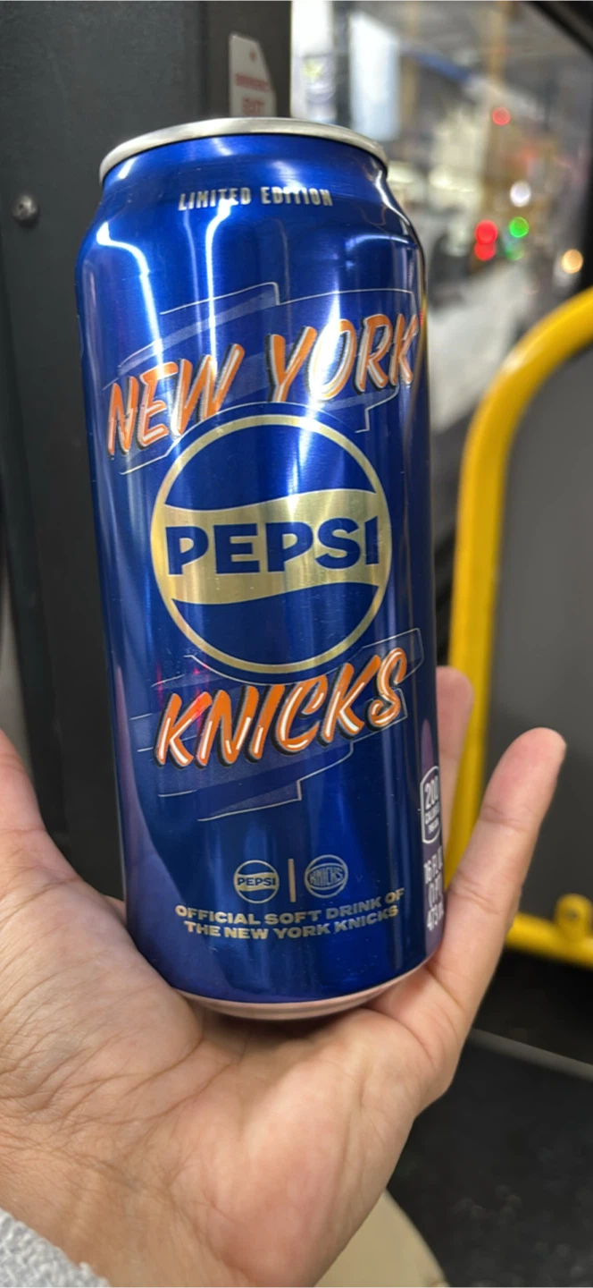 Limited Edition New York Knicks Pepsi Can