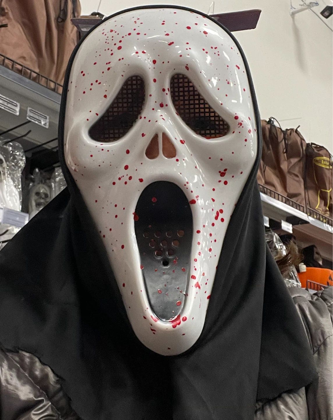 Adult-Bloody Ghost Halloween Mask - photo 2