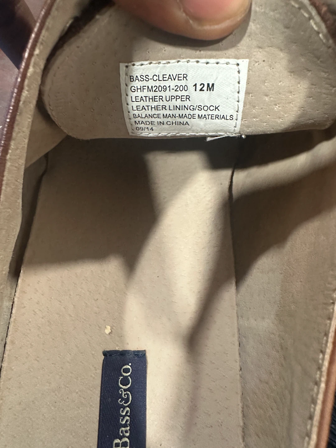 G.H. Bass & Co. brown leather lace-up oxfords - photo 4