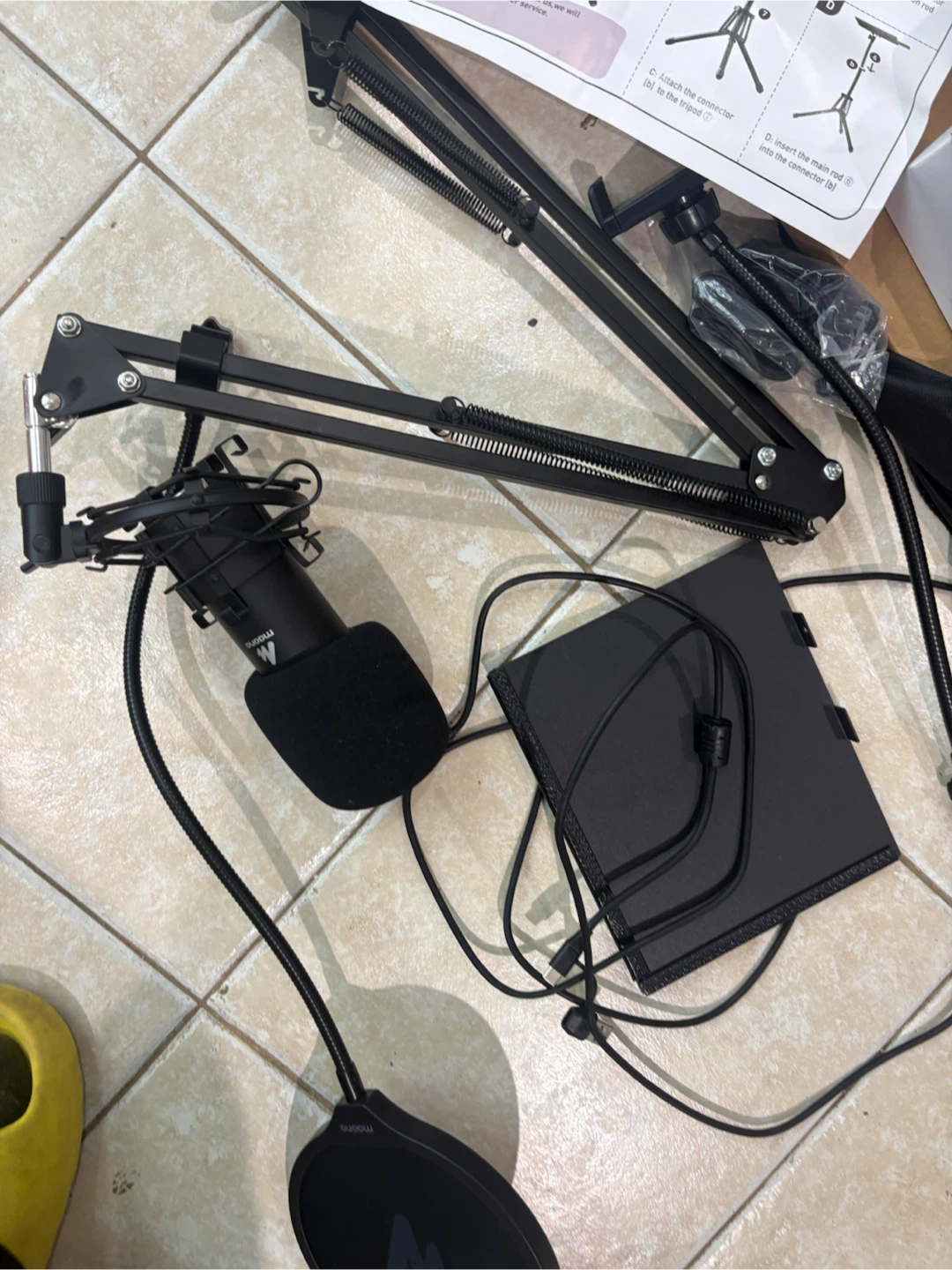 Maono Microphone Kit with Boom Arm - photo 4