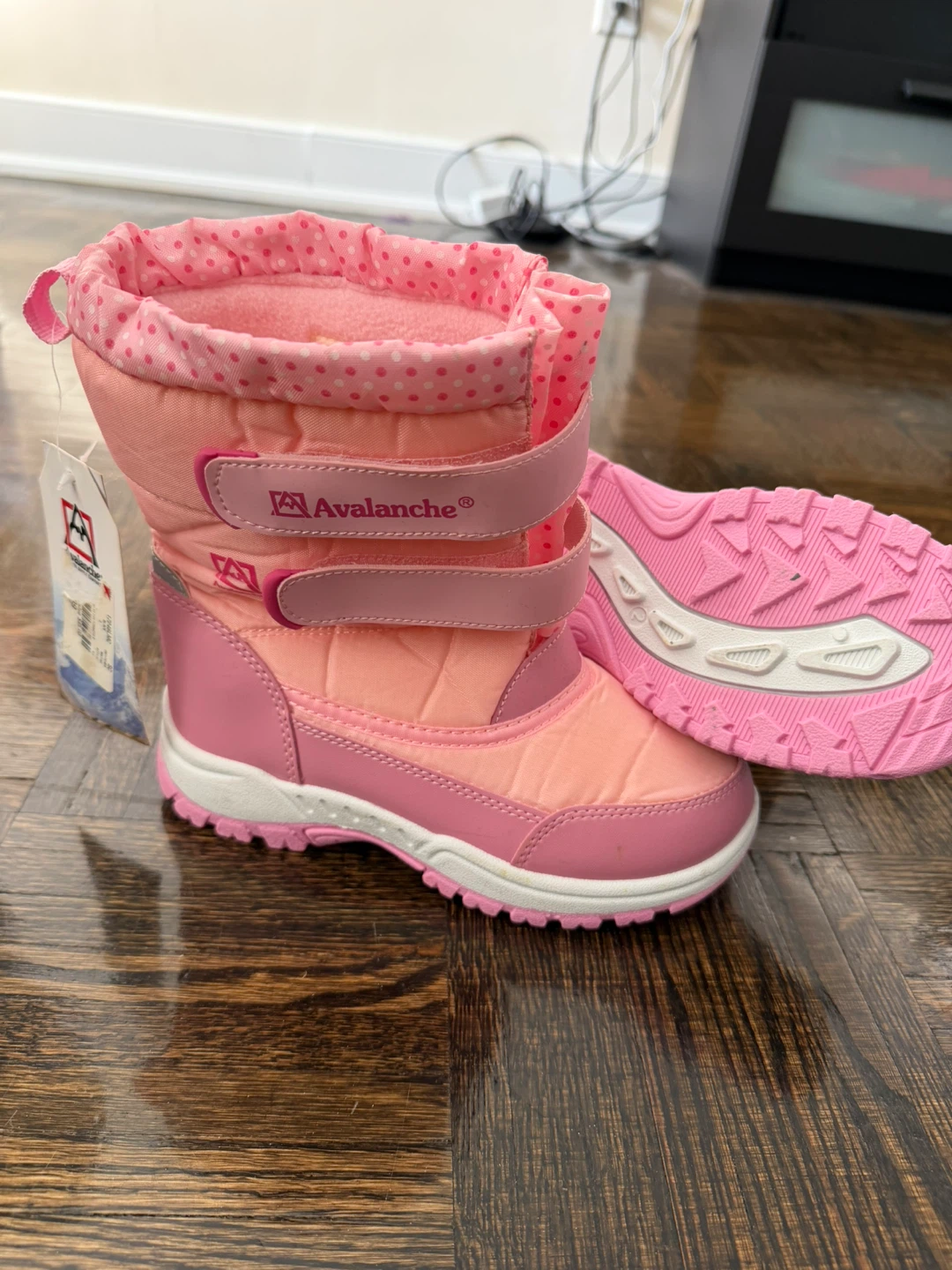 Avalanche Girls Snow Boots Pink Size 2