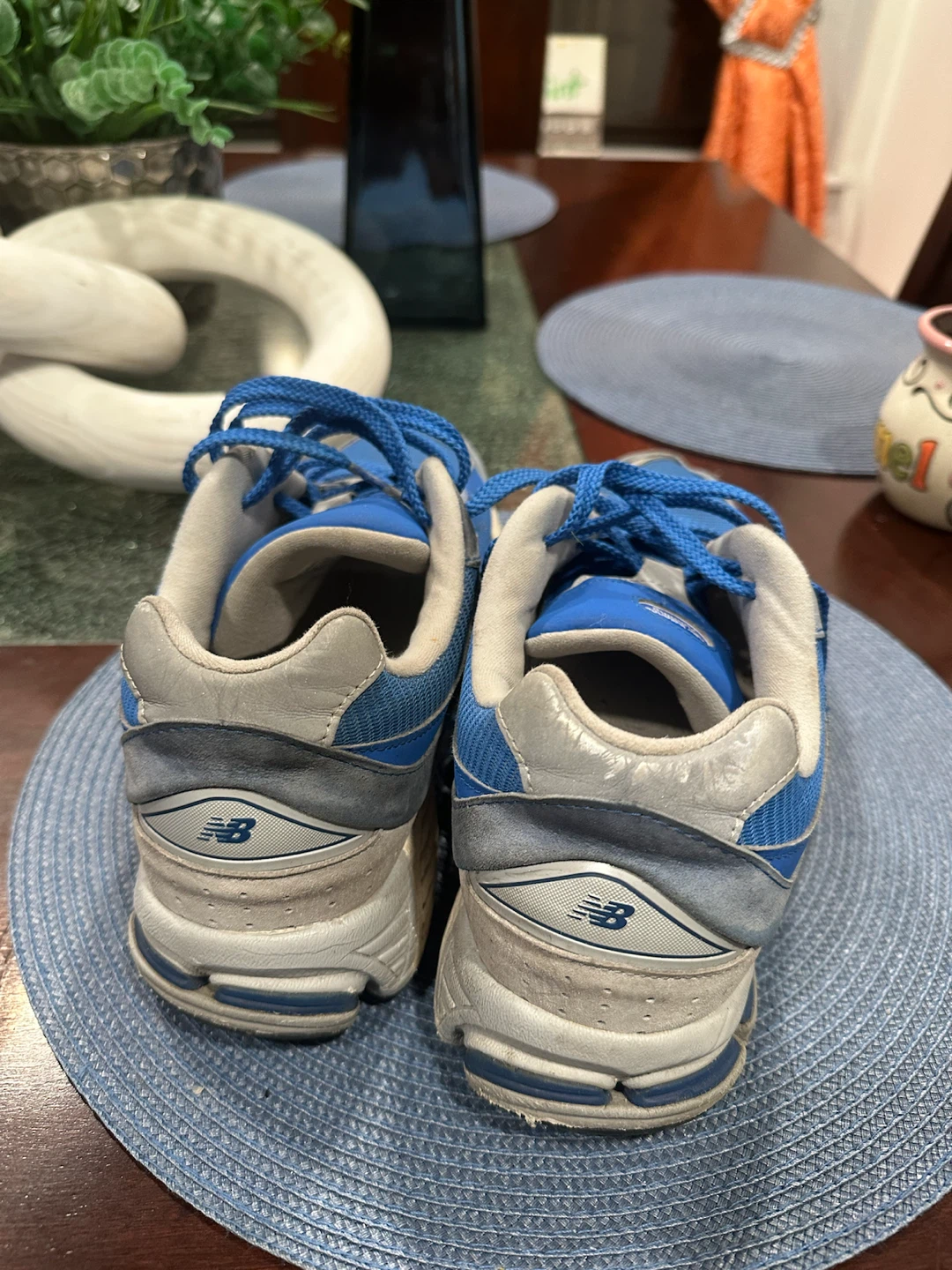 New Balance 2002r blue sneakers in US 12 - photo 3