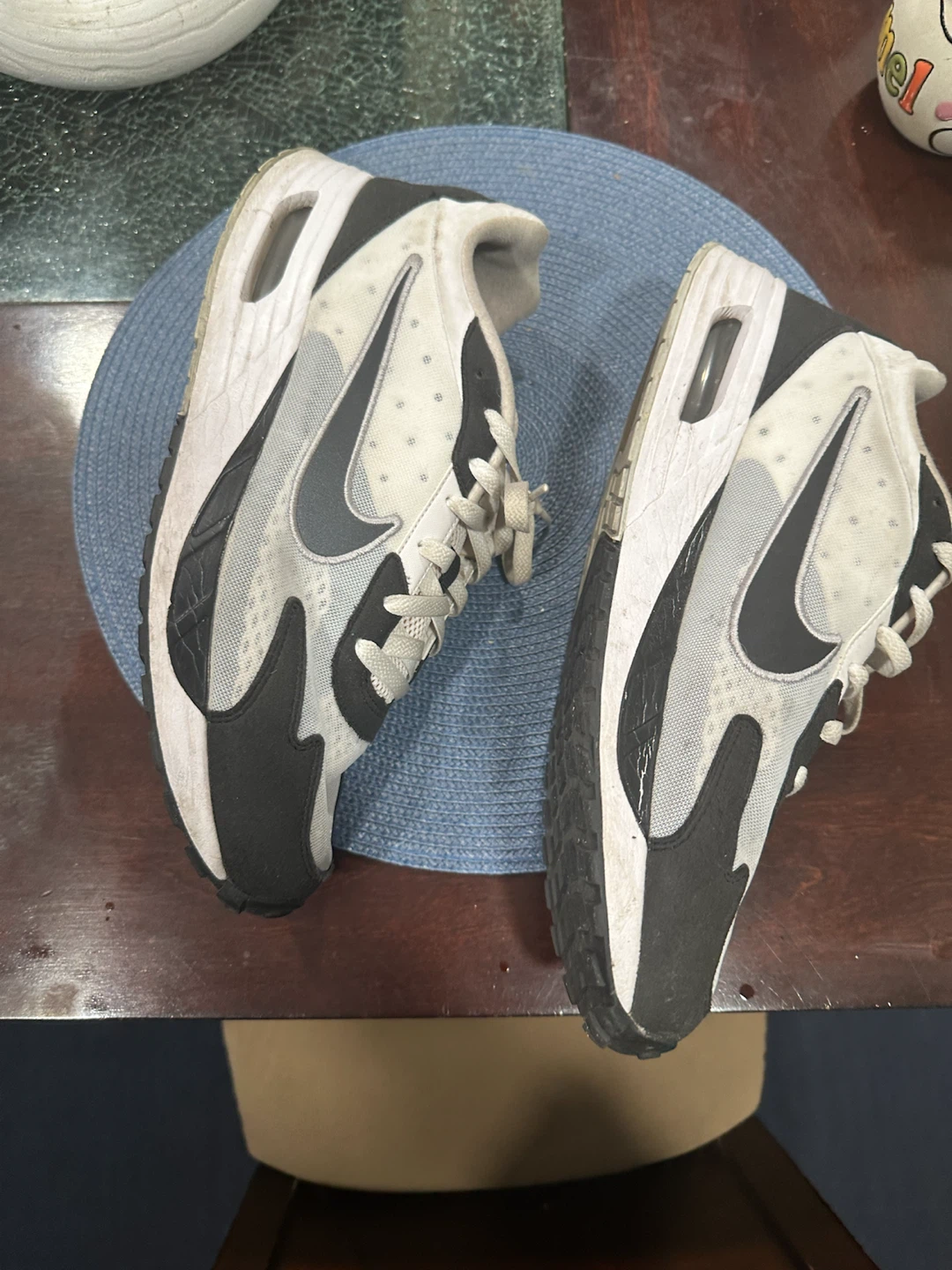 Nike Air Max 90 sneakers in black and white - photo 2