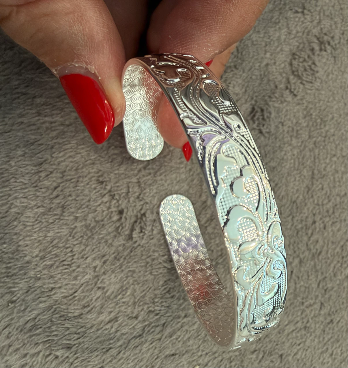 925 Sterling Silver Cuff Bracelet