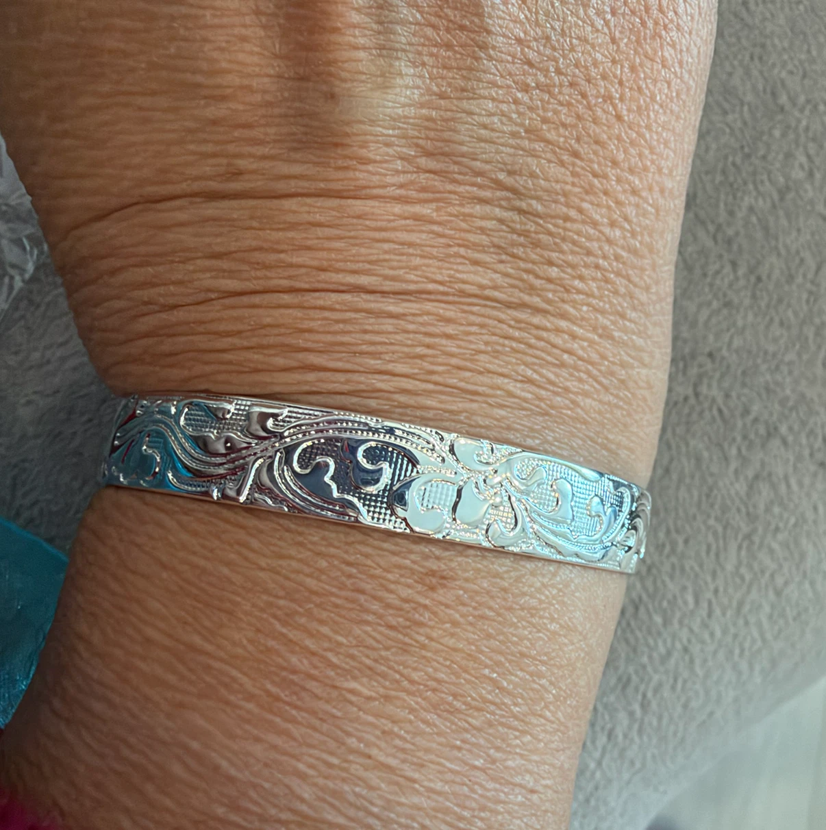 925 Sterling Silver Cuff Bracelet - photo 2