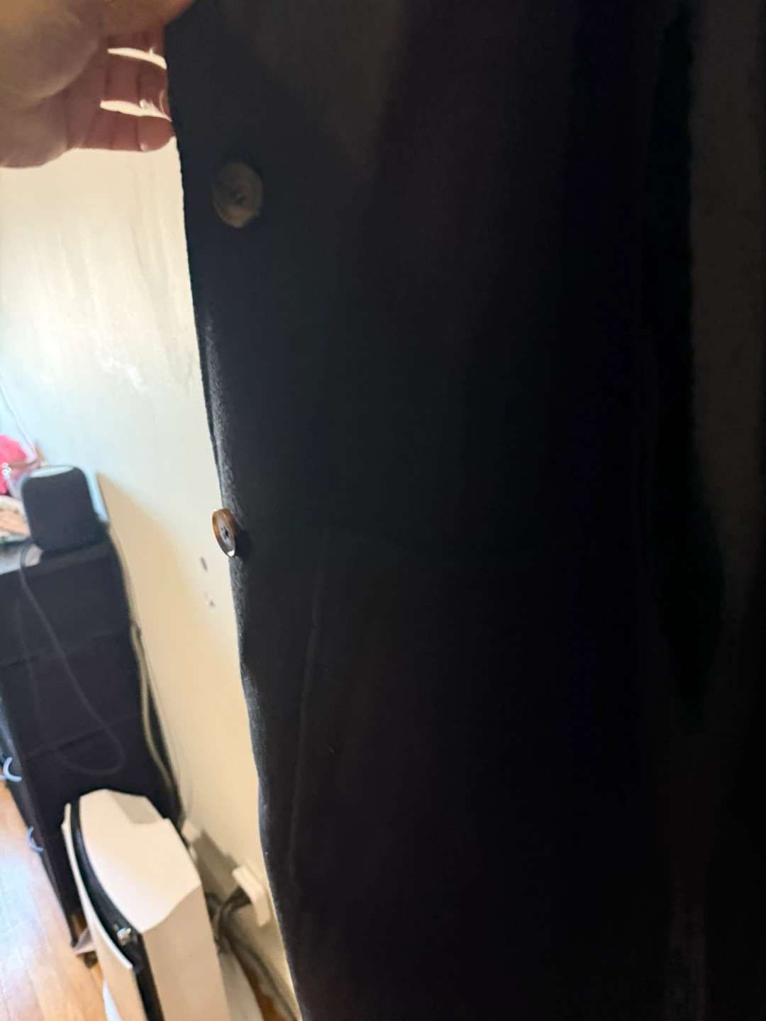 Kith New York Black Wool-Blend Coat - photo 2