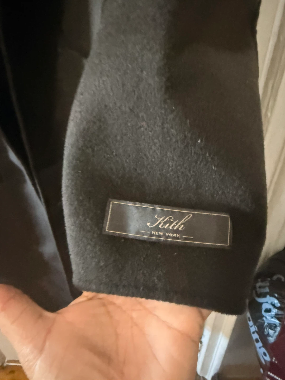 Kith New York Black Wool-Blend Coat - photo 3