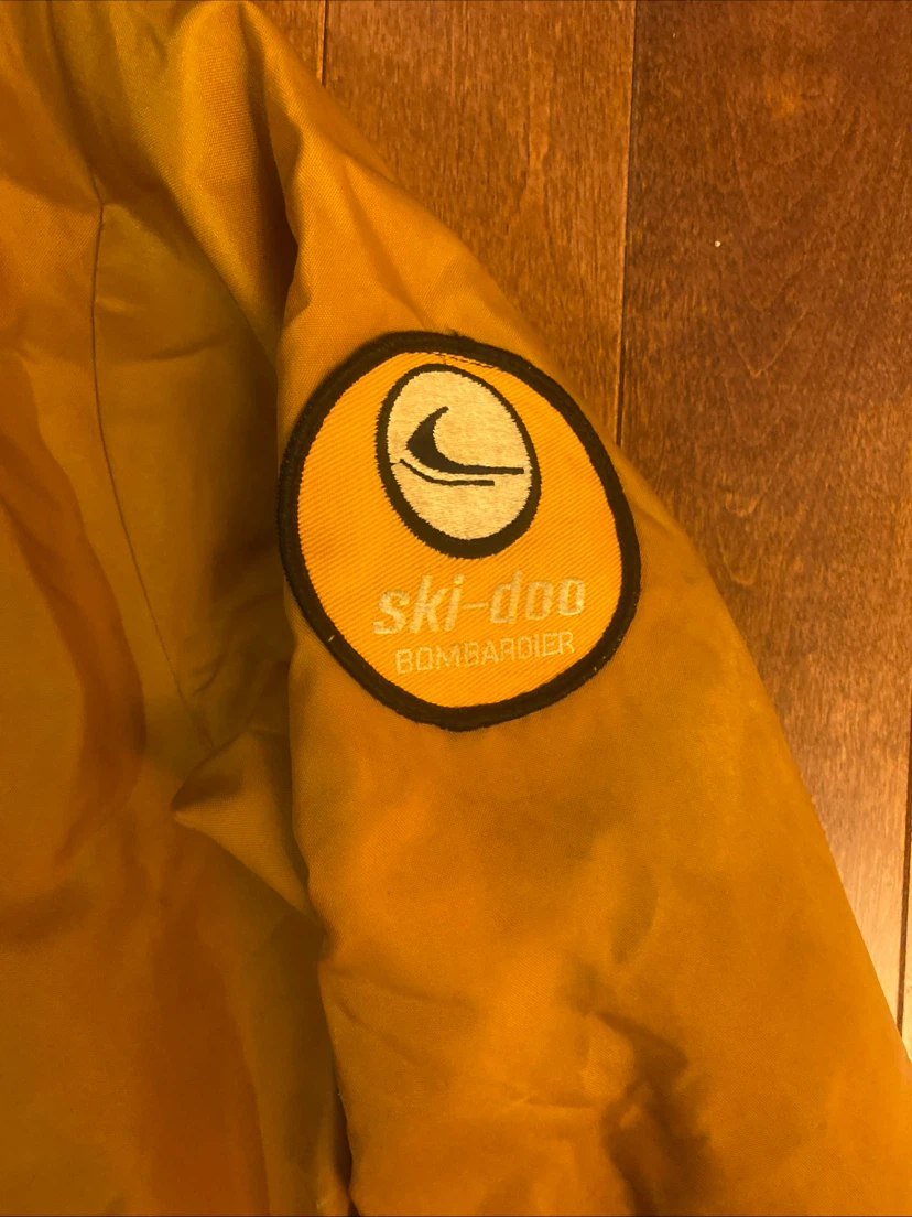 Vintage 1967 Ski-Doo Snowmobile Suit Sz Medium Fleece Bombardier - photo 3