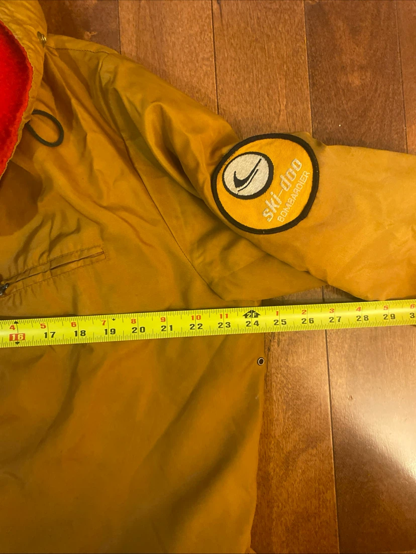 Vintage 1967 Ski-Doo Snowmobile Suit Sz Medium Fleece Bombardier - photo 5