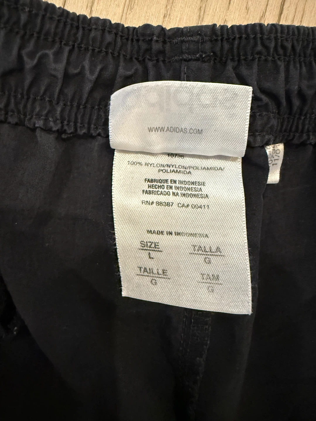 Adidas Black Shorts Size Large - photo 3