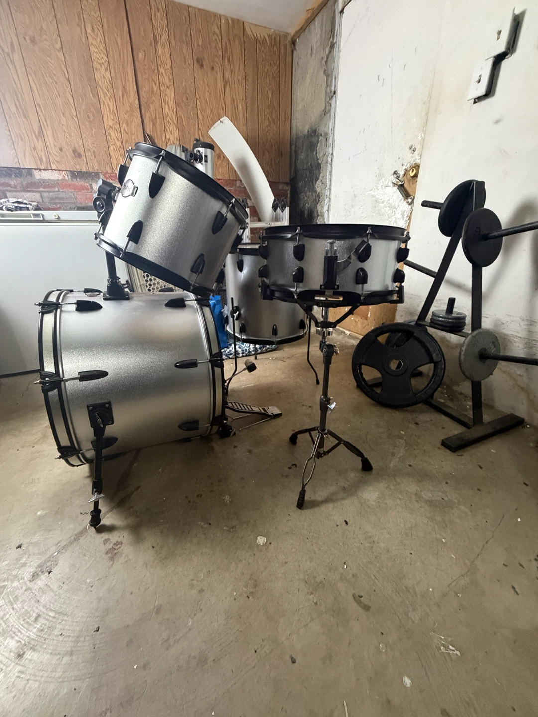 Trak Silver Drum Kit - photo 2