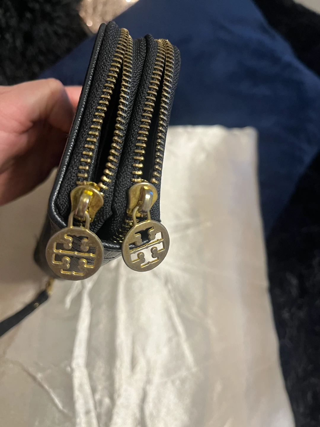 Tory Burch black long wristlet wallet - photo 2