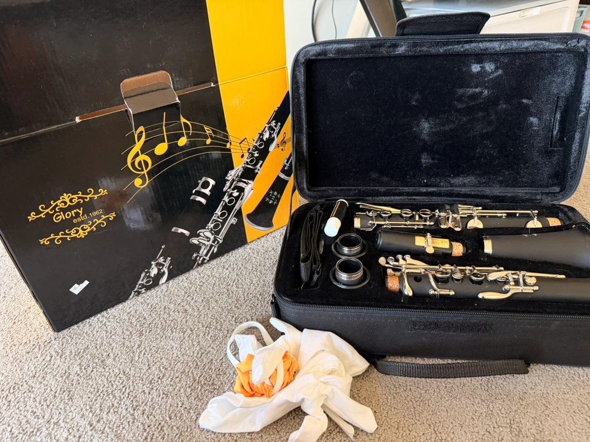 Brand New Glory Bb Clarinet Set – Complete Kit - photo 2