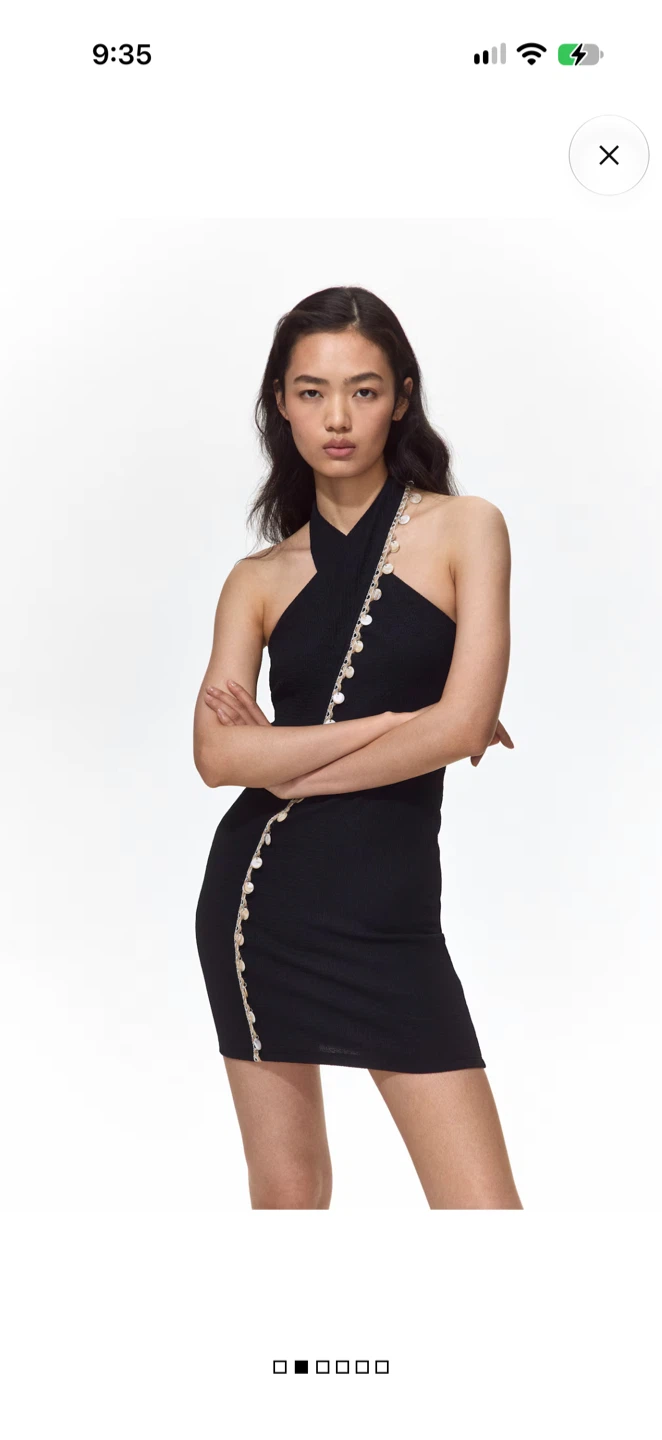 Brand new Black Halter Mini Dress - photo 2